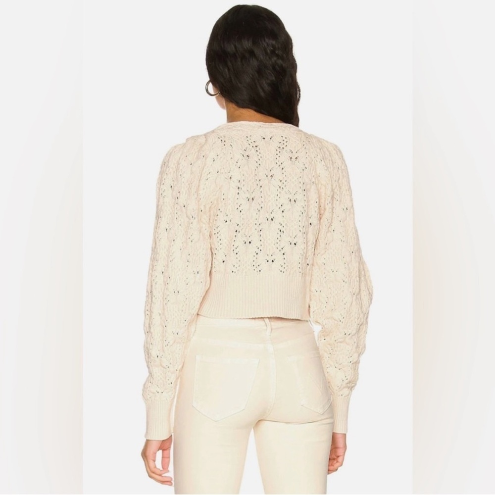 Free People Olive You Cardi in Macadamia - Picture 2 of 9